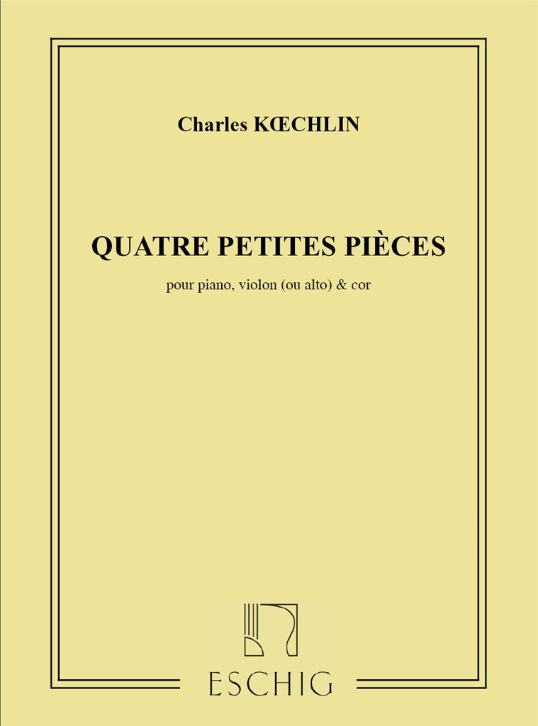 Quatre Petites Pièces